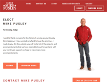 Tablet Screenshot of mikepusley.com
